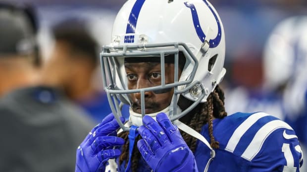 Indianapolis Colts wide receiver T.Y. Hilton has dropped three passes in two weeks this season.